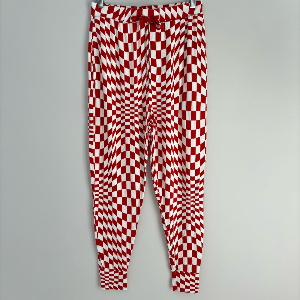 Brixton Phoenix Red Checkered Pants
